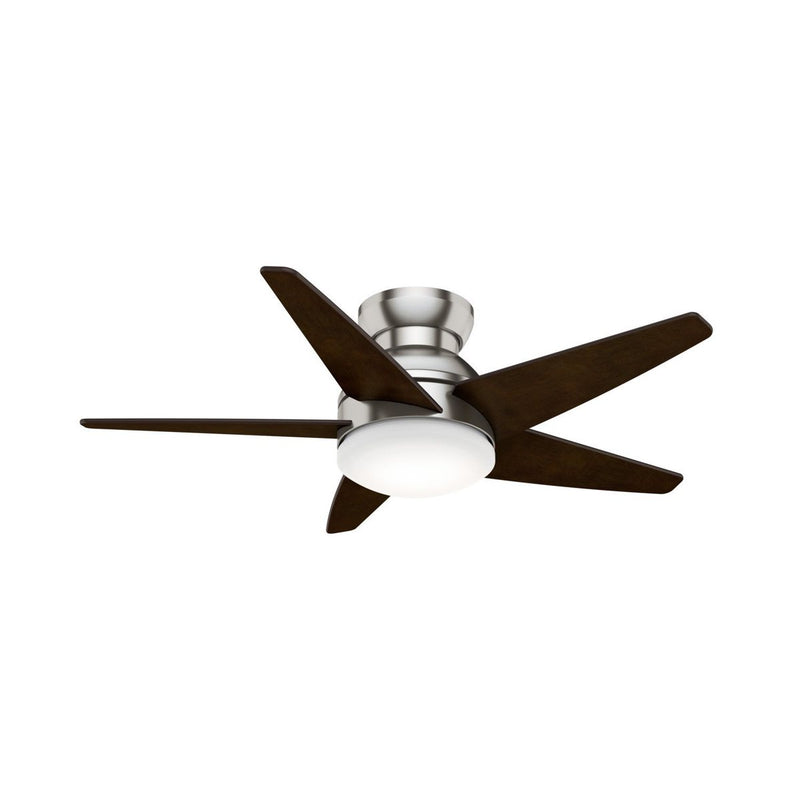 Casablanca 59351 Isotope 44" 3 Blade Low Profile LED Ceiling Fan Brushed Nickel