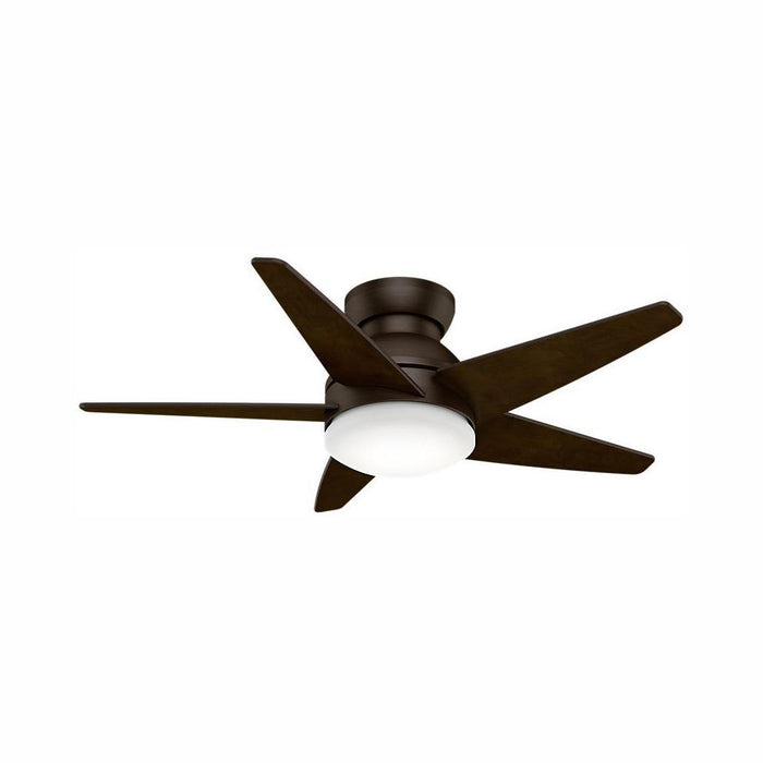 Casablanca 59352 Isotope 44" 3 Blade Low Profile LED Ceiling Fan Brushed Cocoa