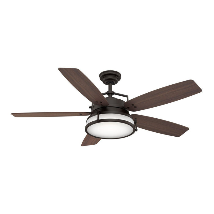 Casablanca 59360 Caneel 56" 5 Blade LED Ceiling Fan Maiden Bronze with Light