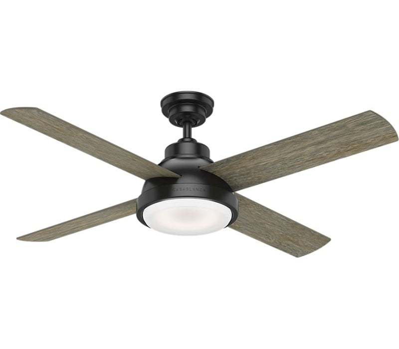 Casablanca 59432 Levitt 54" 5 Blade LED Ceiling Fan Matte Black