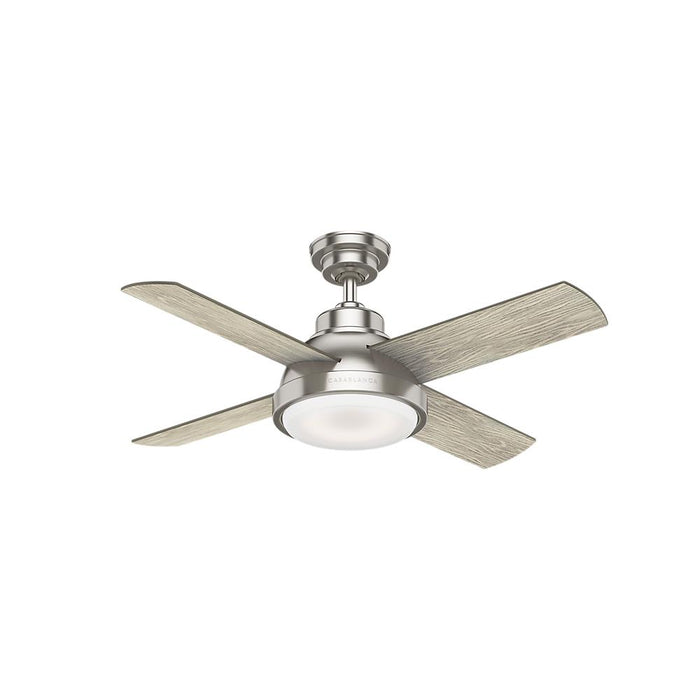 Casablanca 59436 Levitt 44" 4 Blade LED Ceiling Fan Brushed Nickel