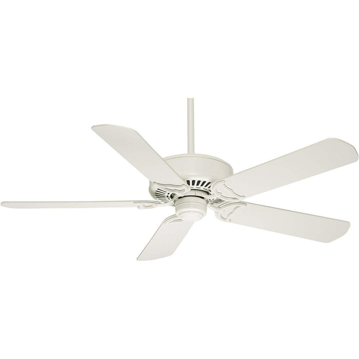 Casablanca 59510 Panama 54" 5 Blade Ceiling Fan Snow White with Remote Control