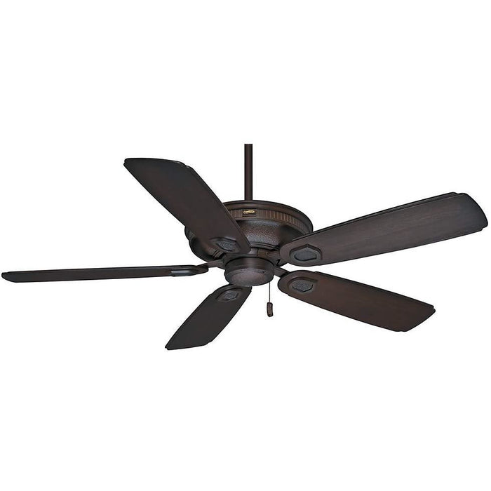 Casablanca 59528 Heathridge 60" 5 Blade Outdoor Ceiling Fan Brushed Cocoa
