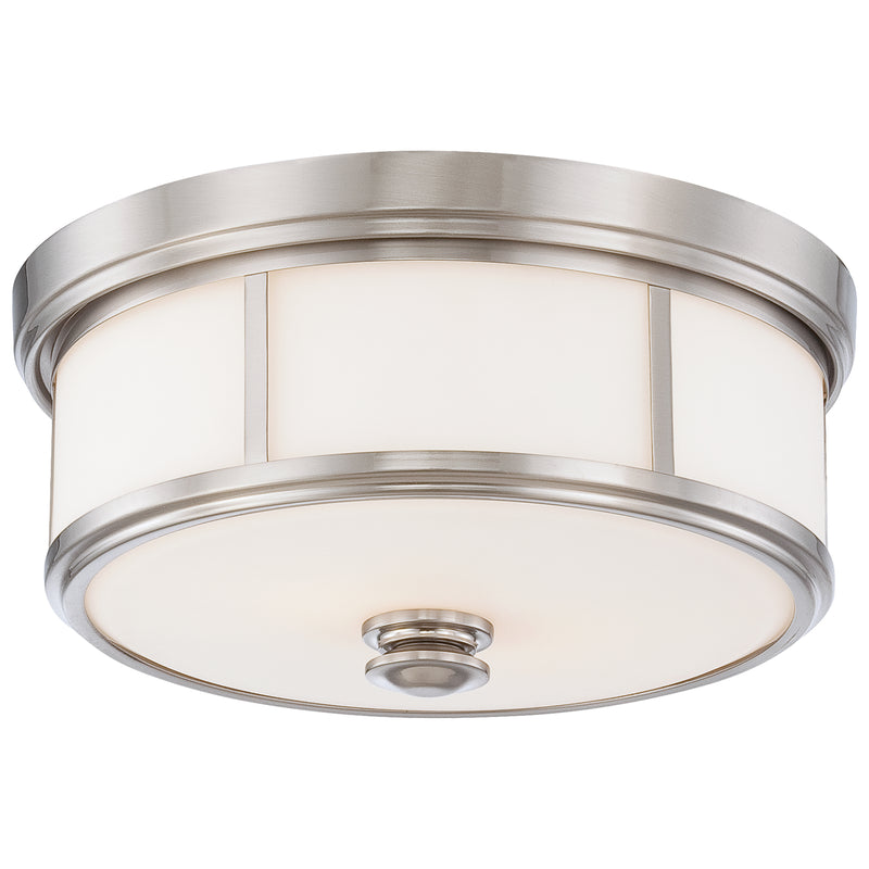 Minka Lavery 6369-84 5 Light Brushed Nickel Flush Mount