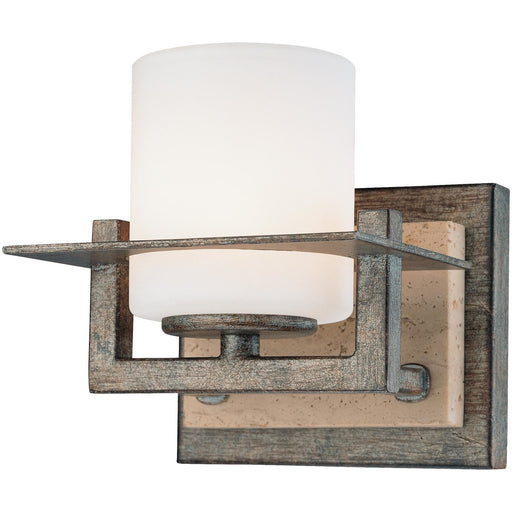 Minka Lavery 6461-273 Compositions 1 Light Bathroom Vanity Light Sconce