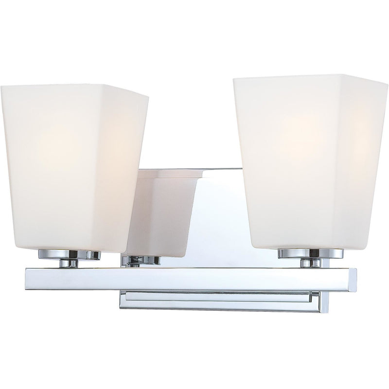 Minka Lavery 6542-77 City Square 2 Light Bathroom Vanity Light