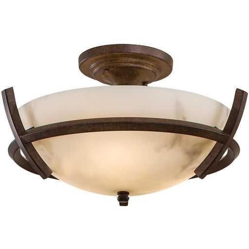 Minka Lavery 687-14 Calavera 3 Light Semi Flush Mount