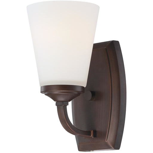 Minka Lavery 6961-284 Overland Park 1 Light Bathroom Vanity Light Sconce