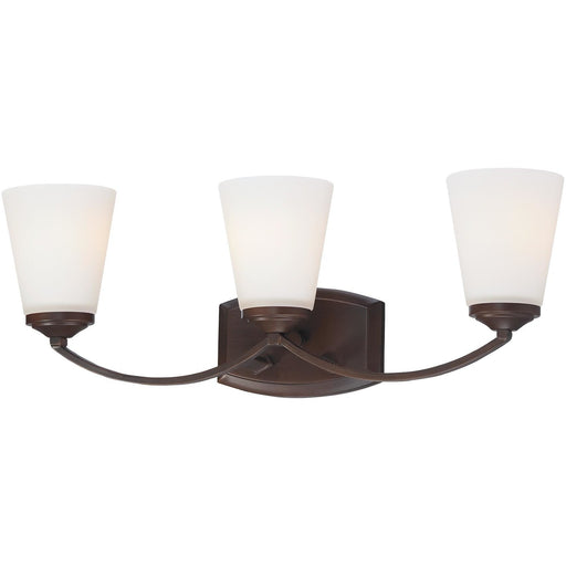 Minka Lavery 6963-284 Overland Park 3 Light Bathroom Vanity Light