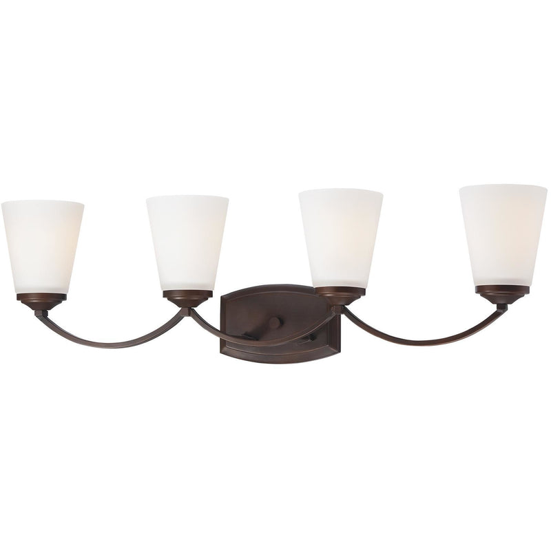 Minka Lavery 6964-284 Overland Park 4 Light Bathroom Vanity Light
