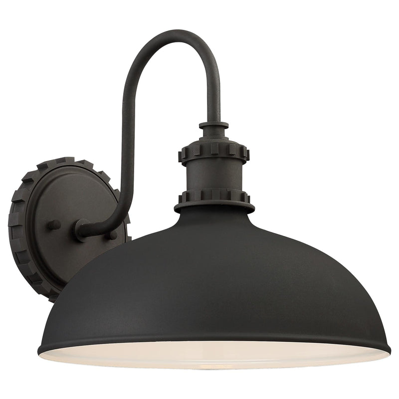 Minka Lavery 71251-66 Escudilla 1 Light Black Outdoor Wall Light