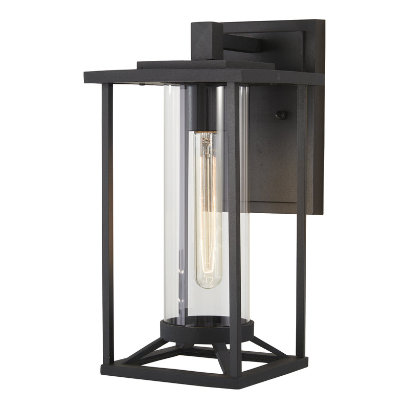 Minka Lavery 72473-66 Trescott 1 Light Black Outdoor Wall Light