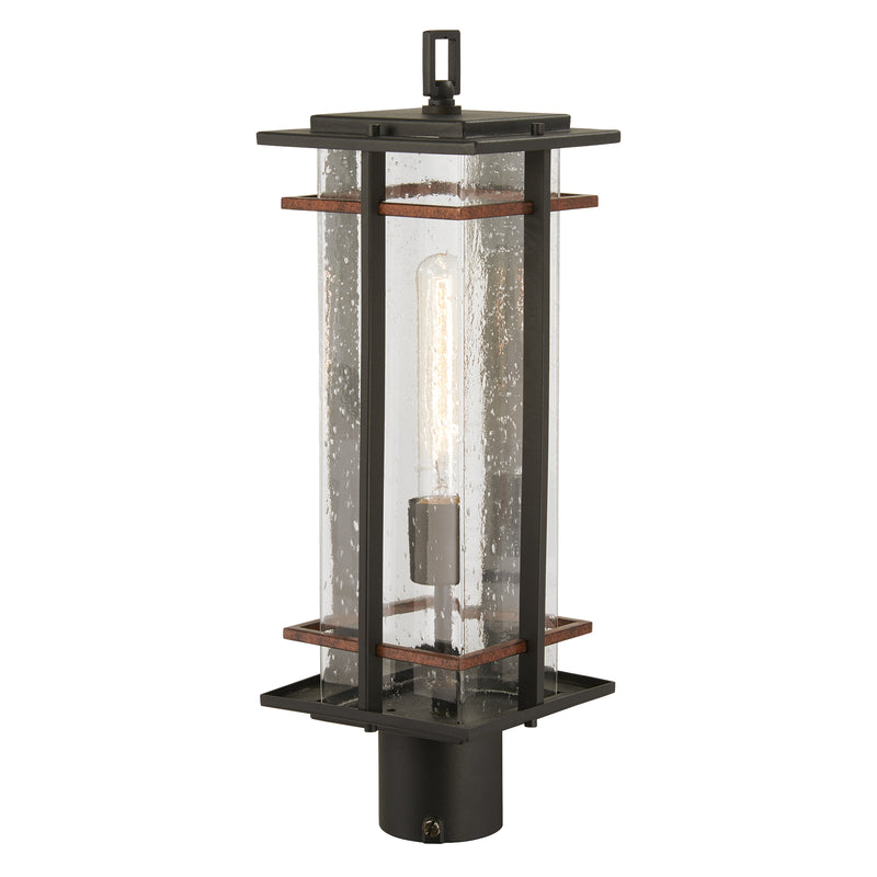 Minka Lavery 72496-68 San Marcos 1 Light Black Outdoor Post Light