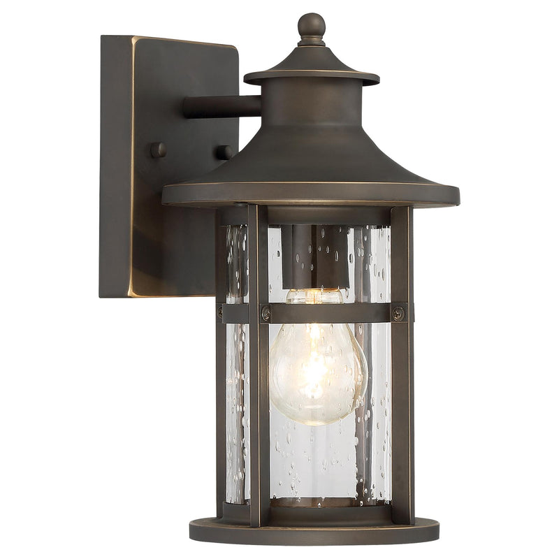 Minka Lavery 72551-143C Highland Ridge 1 Light Oil Rubbed Bronze Outdoor Wall Light