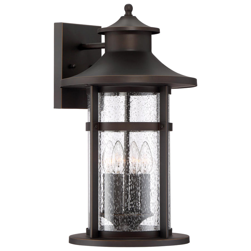 Minka Lavery 72557-143C Highland Ridge 4 Light Oil Rubbed Bronze Outdoor Wall Light