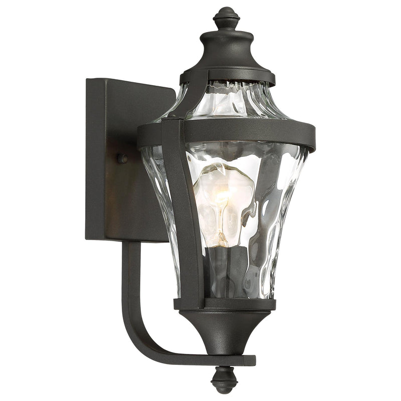 Minka Lavery 72561-66 Libre 1 Light Black Outdoor Wall Light
