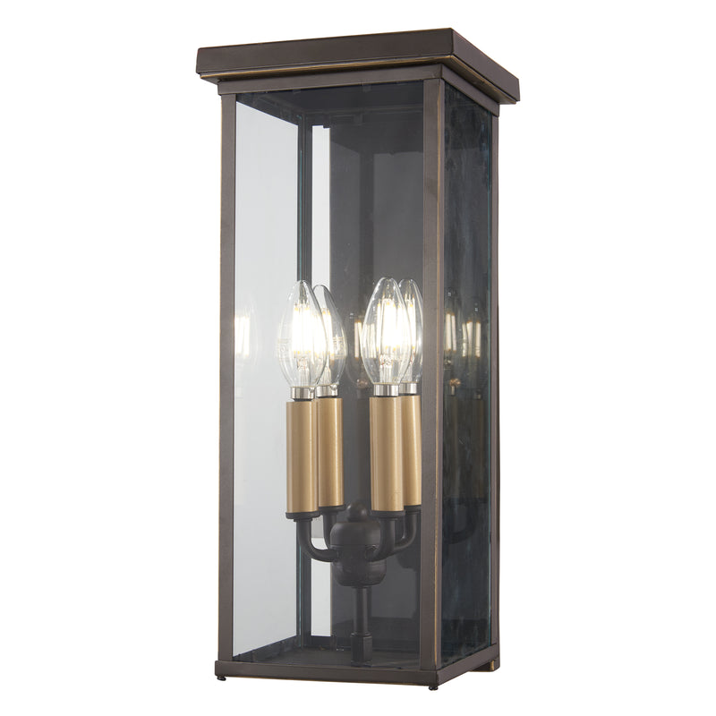 Minka Lavery 72582-143C Casway 4 Light Oil Rubbed Bronze Outdoor Wall Light