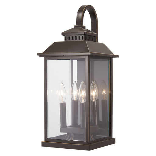 Minka Lavery 72592-143C Miner'S Loft 4 Light Oil Rubbed Bronze Outdoor Wall Light