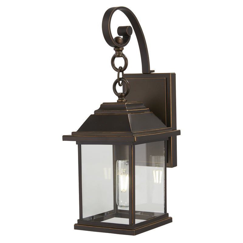 Minka Lavery 72631-143C Mariner's Pointe 1 Light Oil Rubbed Bronze Outdoor Wall Light