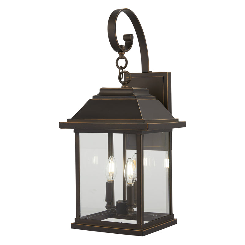 Minka Lavery 72633-143C Mariner's Pointe 4 Light Oil Rubbed Bronze Outdoor Wall Light