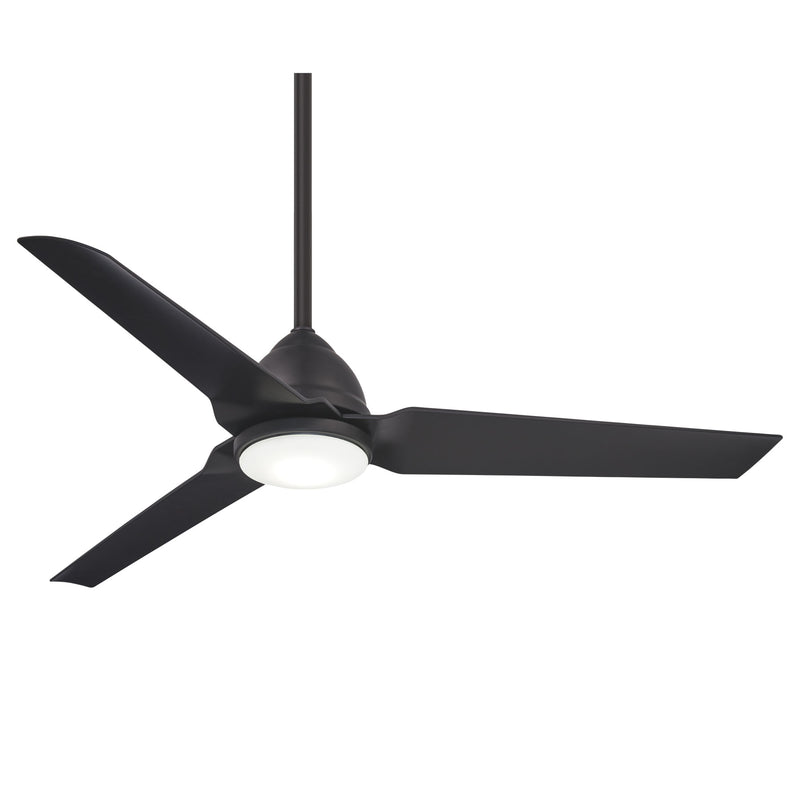 Minka Aire Java 54 in. LED Indoor/Outdoor Coal Ceiling Fan with Remote