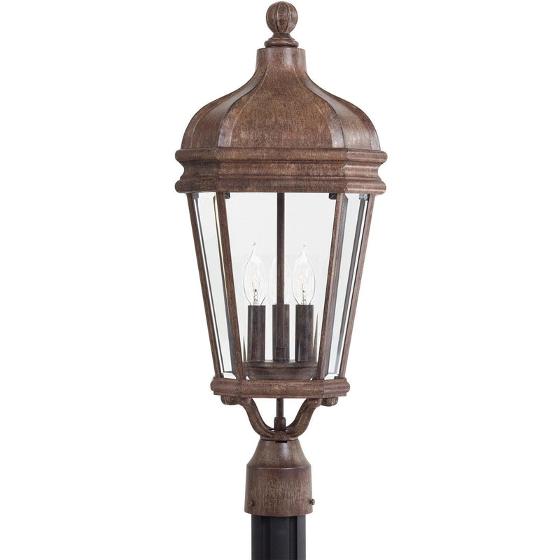 Minka Lavery Great Outdoor 8696-61 Harrison 3 Light Post Light