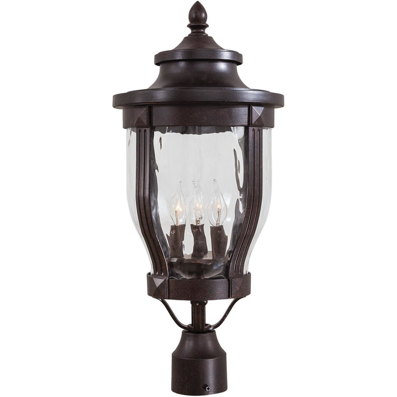 Minka Lavery Great Outdoor 8765-166 Merrimack 3 Light Post Light