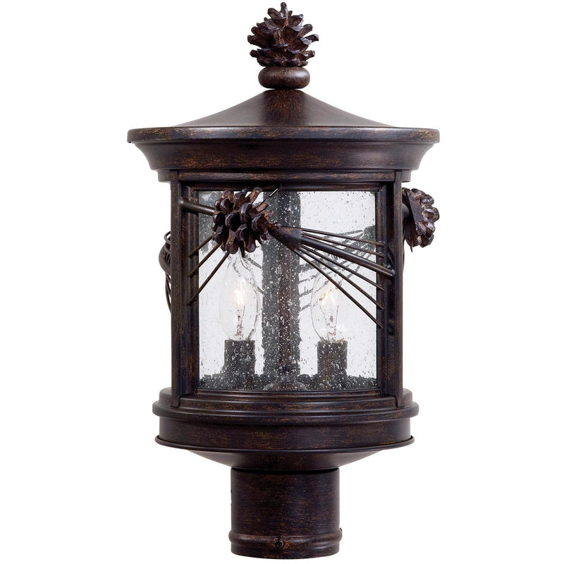 Minka Lavery Great Outdoor 9156-A357 Abbey Lane 2 Light Post Light