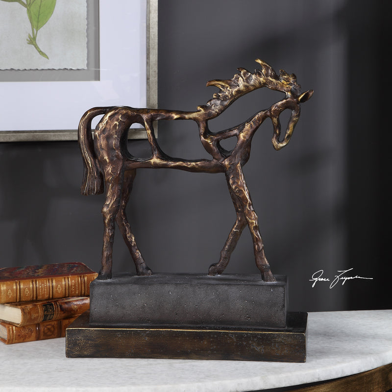 Uttermost 17514 Titan Horse Sculpture