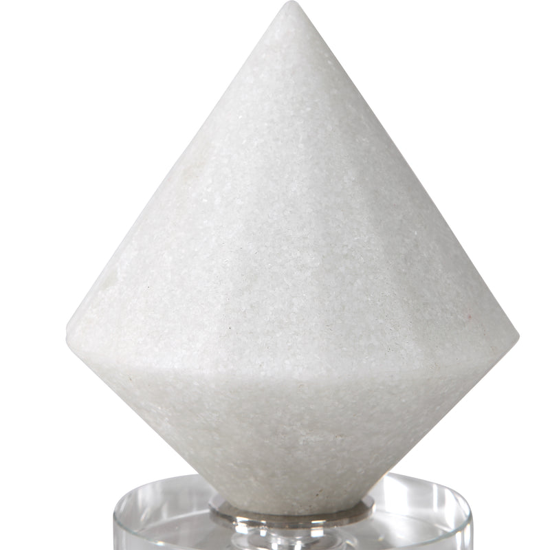 Uttermost 17580 Alize White Stone Sculptures Set of 3