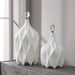 Uttermost 17868 Klara White Bottles, Set of 2