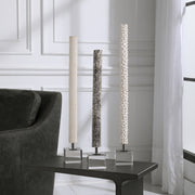 Uttermost 17869 Makira Cylindrical Sculptures, Set of 3