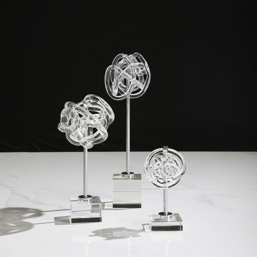 Uttermost Neuron Glass Table Top Sculptures
