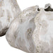 Uttermost Urchin Textured Ivory Vases