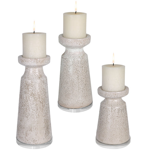Uttermost Kyan Ceramic Candleholders