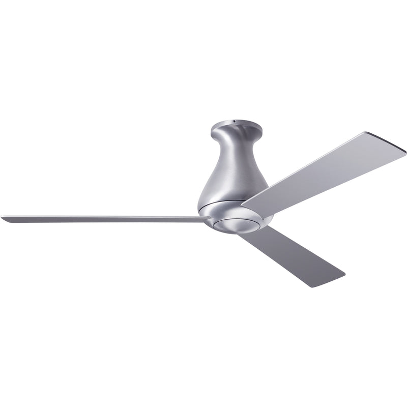 42" Modern Fan Company Altus Brushed Aluminum Hugger Ceiling Fan (Wall Control)