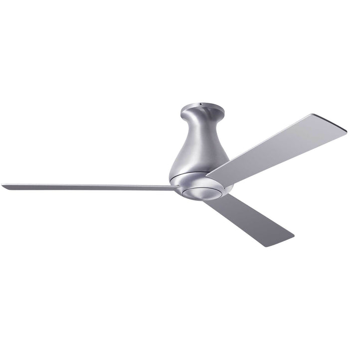 Modern Fan Company Altus Brushed Aluminum 42" Flush Ceiling Fan with Remote
