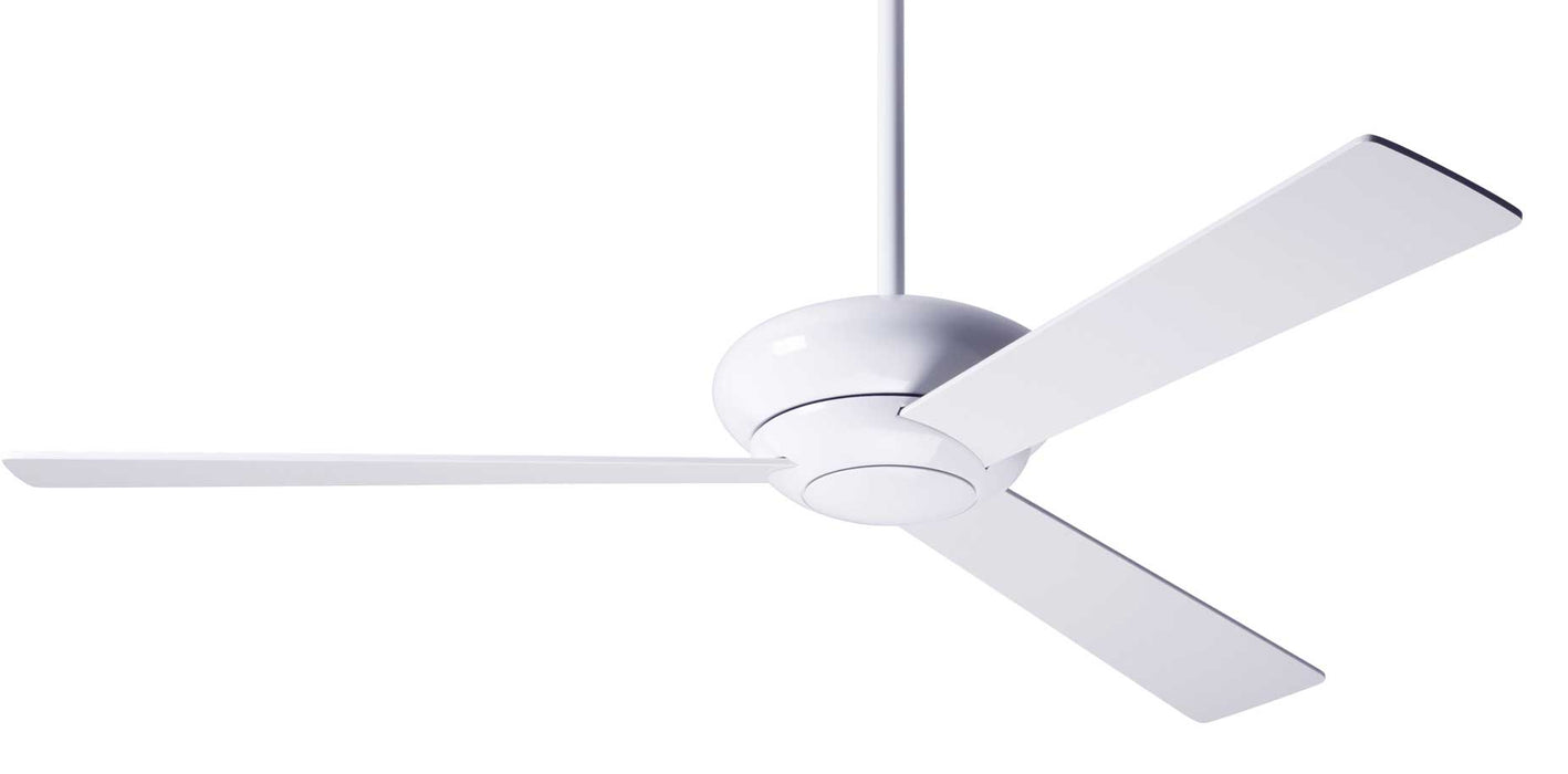 Modern Fan Company Altus Gloss White 52" Ceiling Fan with Wall Control