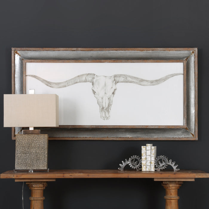 Uttermost Western Skull Mount Print