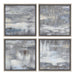 Uttermost Shades Of Gray Hand Painted Art