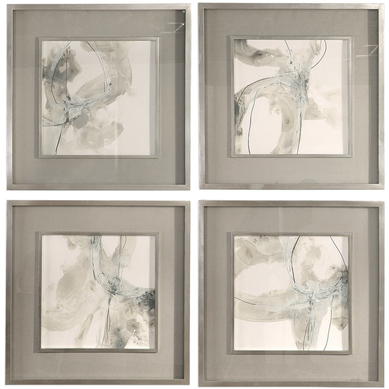 Uttermost 41583 Divination Abstract Art Set of 4