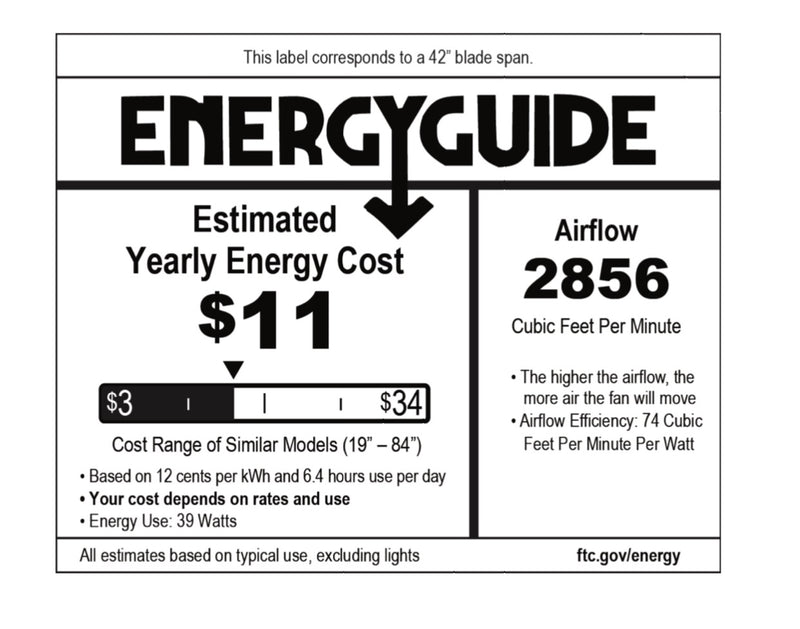 Modern Fan Company Altus Flush Mount Gloss White 42" Ceiling Fan Wall Control