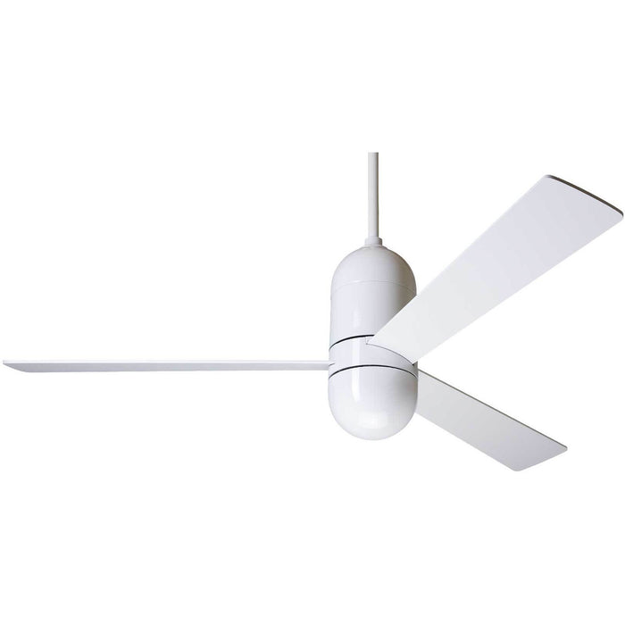 Modern Fan Company Cirrus DC Gloss White 50" Ceiling Fan with Wall Control