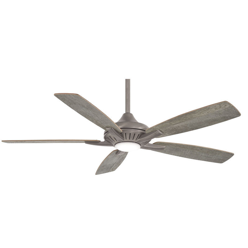 Minka Aire F1000-BNK Dyno Burnished Nickel LED 52-Inch Ceiling Fan with Remote Control