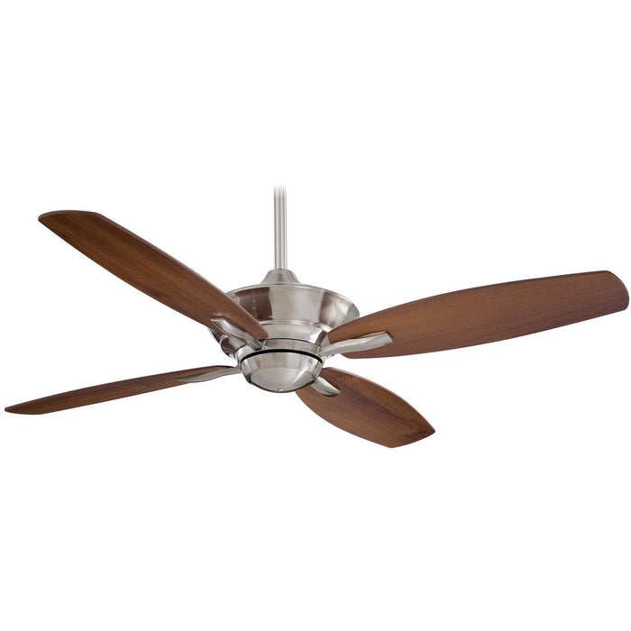 Minka Aire F513-BN New Era Brushed Nickel 52" Ceiling Fan with Remote Control - ALCOVE LIGHTING