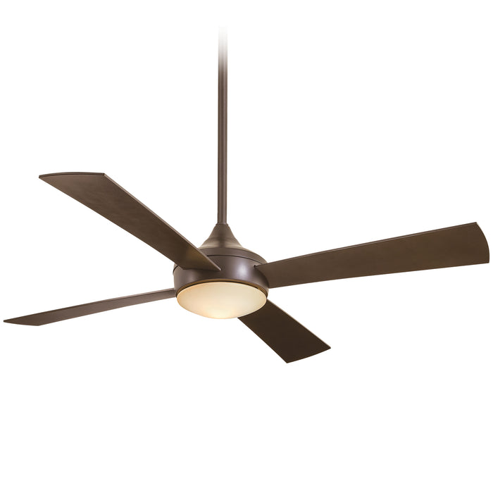 Minka Aire Aluma Wet 52 in. LED Indoor/Outdoor Bronze Ceiling Fan