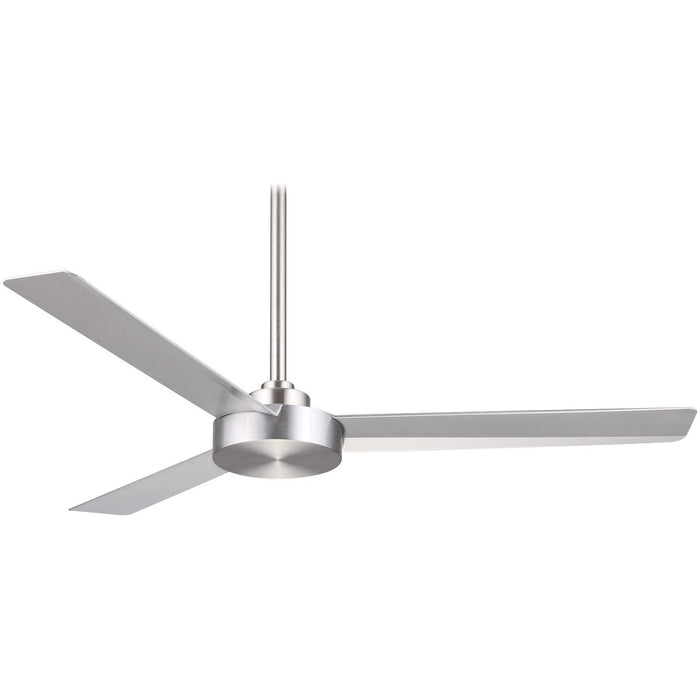Minka Aire F524-ABD Roto Brushed Aluminum 52" Ceiling Fan with Wall Control - ALCOVE LIGHTING