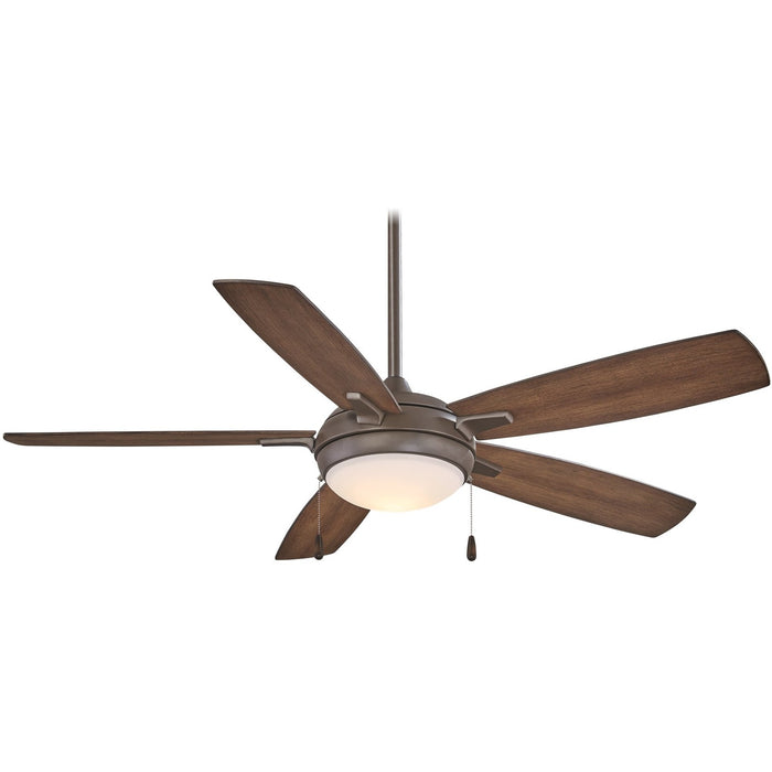 Minka Aire Lun-Aire 54 in. LED Indoor Oil Rubbed Bronze Ceiling Fan