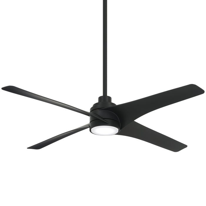 Minka Aire Swept 56 in. LED Coal Indoor Ceiling Fan with Remote