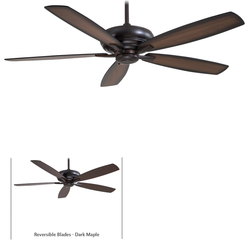 Minka Aire F689-KA Kola-XL Kocoa 60" Ceiling Fan with Remote Control - ALCOVE LIGHTING
